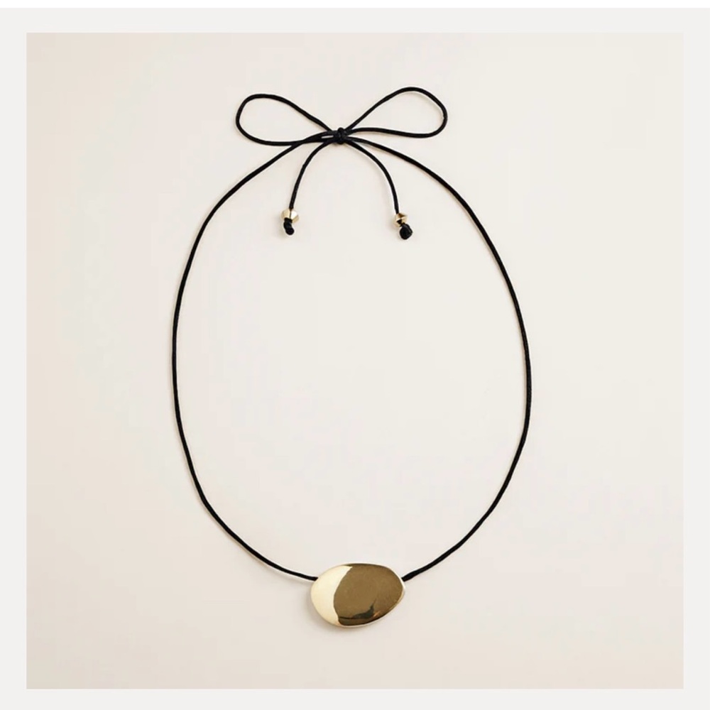 Parker Thatch Solid Pebble Pendant With Black Sat… - image 2